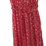 Robe longue rouge