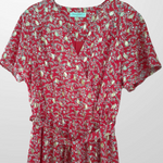 Robe longue rouge