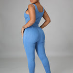 combinaison denim LUNA