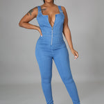 combinaison denim LUNA