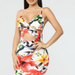 Robe Midi fleurie